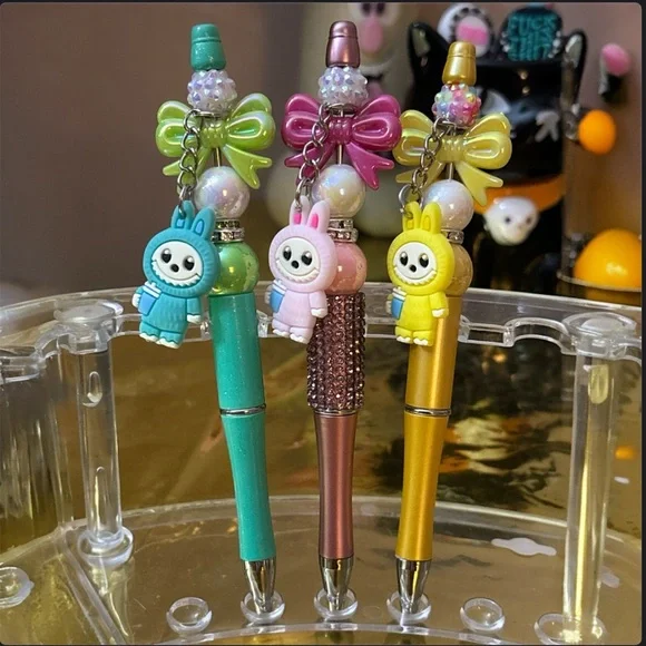Monster Beaded Pen NEW Handcrafted - Picture 1 of 2